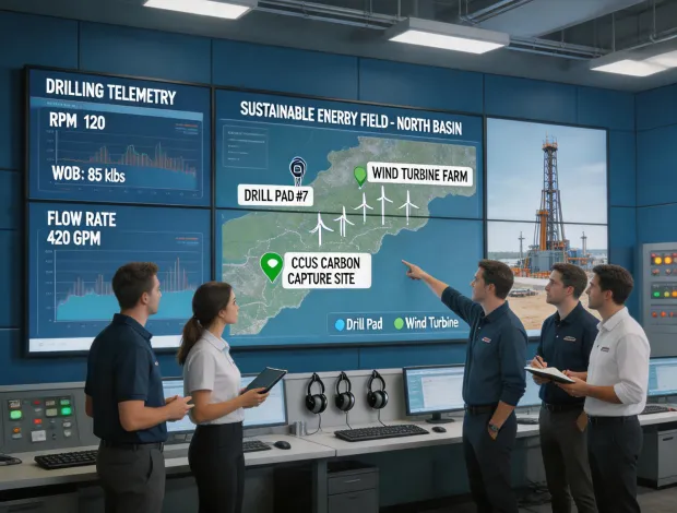 Drilling service planning room